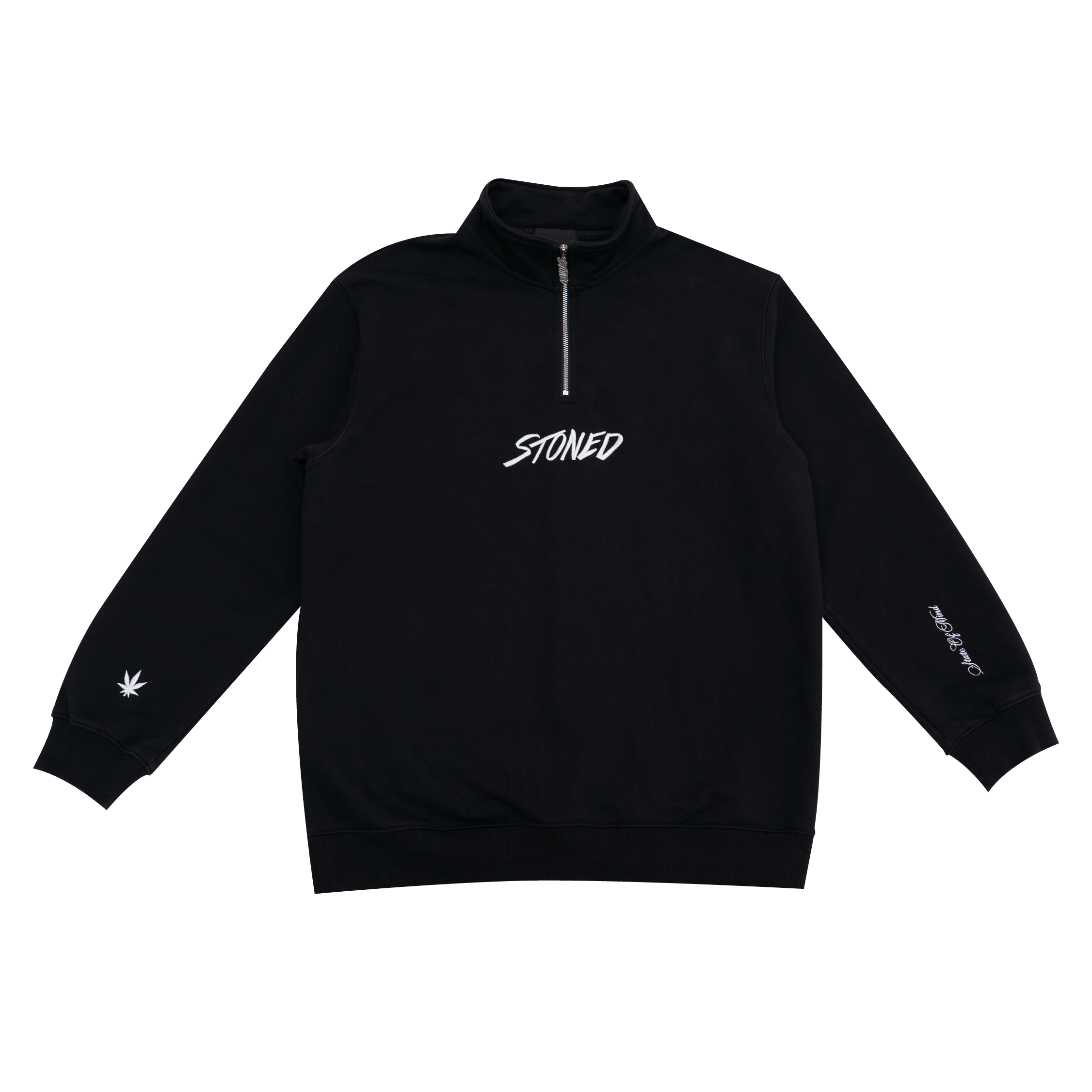 ATC : Half Zipper Sweatshirt black