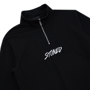 ATC : Half Zipper Sweatshirt black
