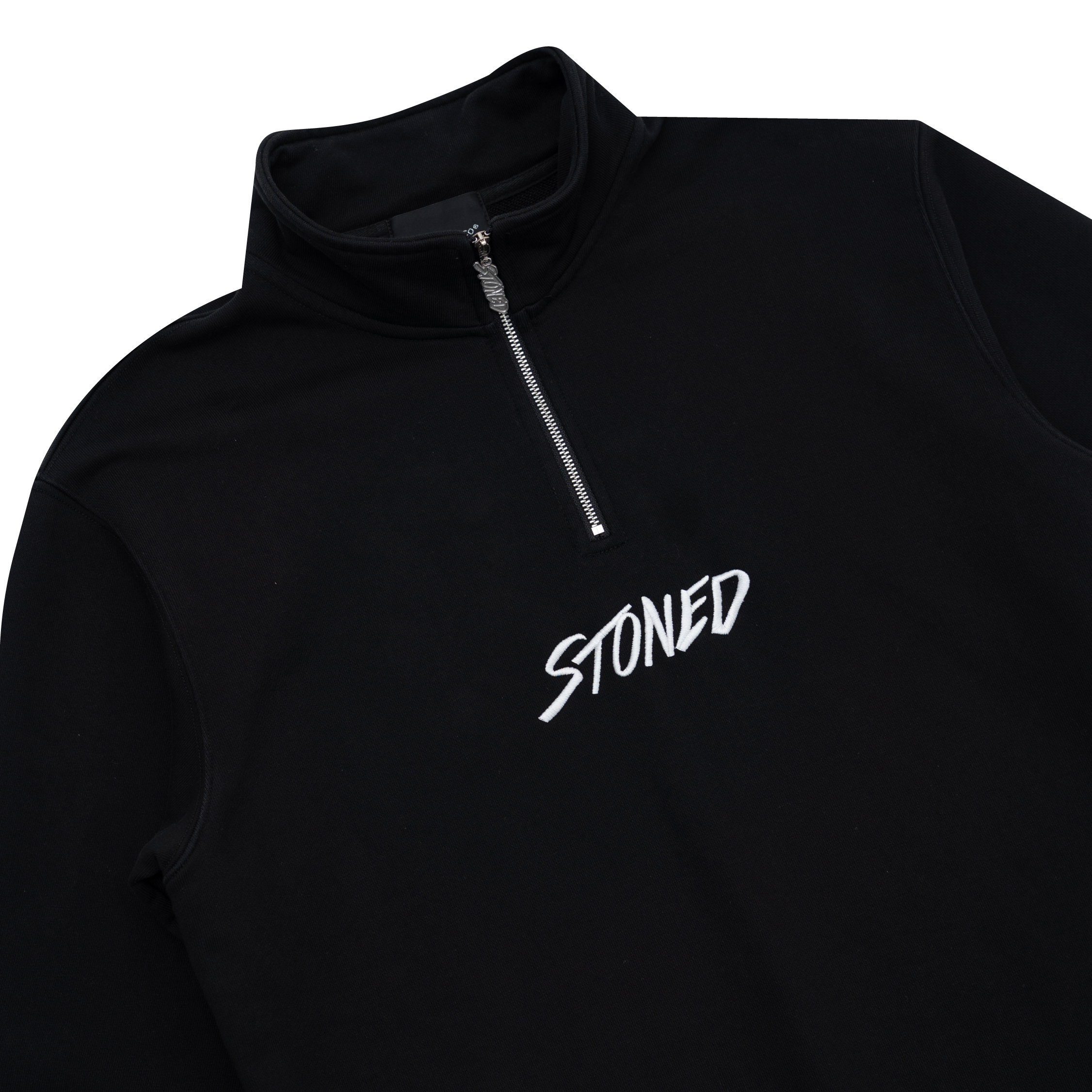 ATC : Half Zipper Sweatshirt black