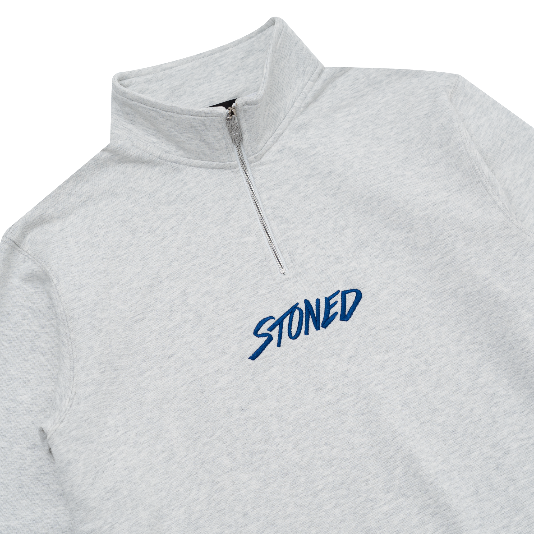 ATC : Half Zipper Sweatshirt Grey