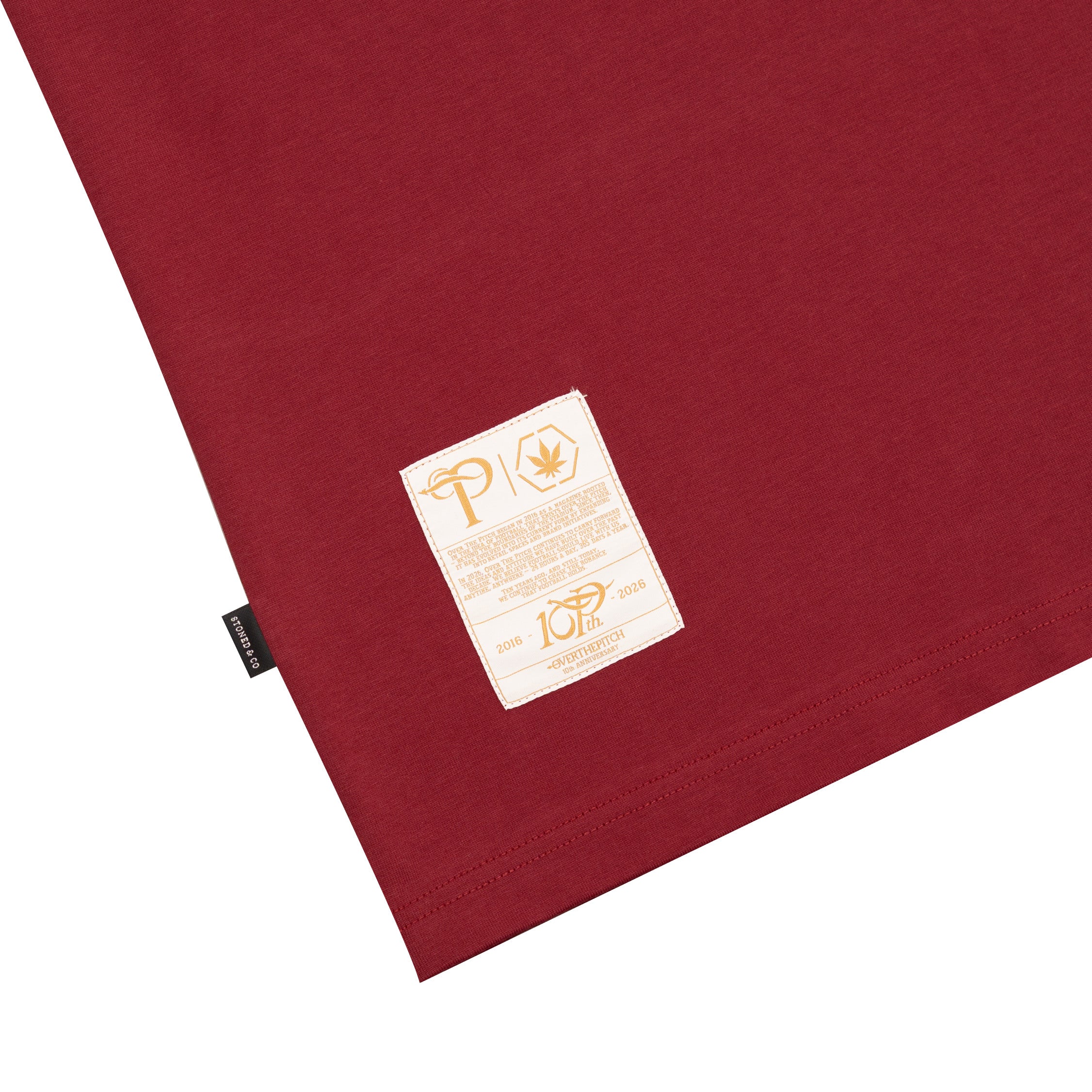 Stoned x OTP : P Logo tee Maroon