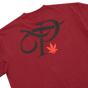 Stoned x OTP : P Logo tee Maroon
