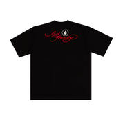 Stoned x Ed Hardy : Trademark Logo Tee Black