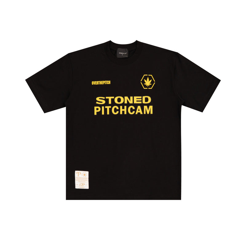 Stoned x OTP : Hexagon Pitchcam Tee Black