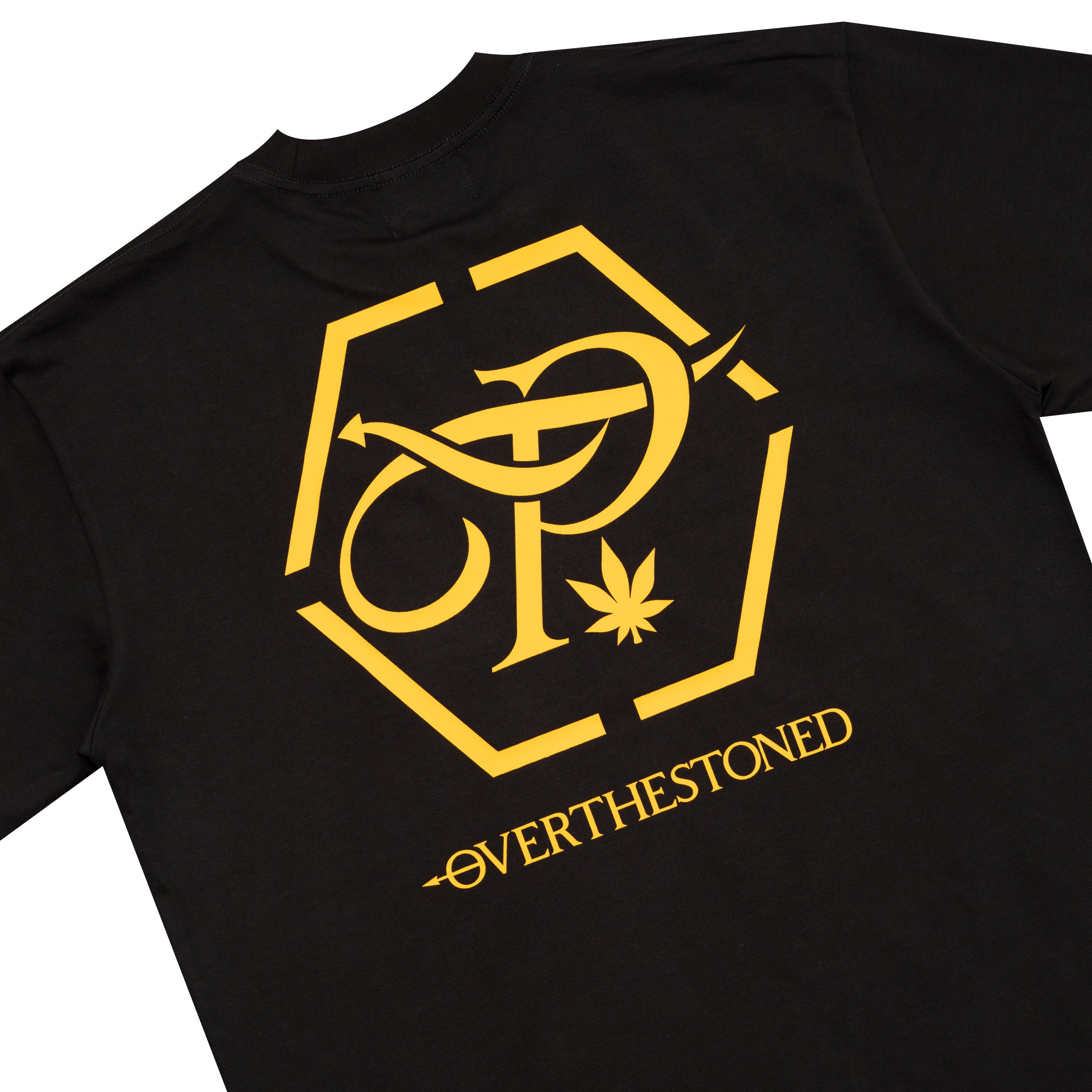 Stoned x OTP : Hexagon Pitchcam Tee Black