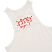 Stoned x Ed Hardy : Love Kills Slowly Women's Singlet White