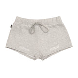 Stoned x Ed Hardy : Rhinestone Womens Shorts Grey