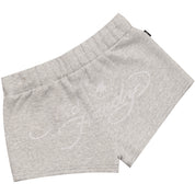 Stoned x Ed Hardy : Rhinestone Womens Shorts Grey