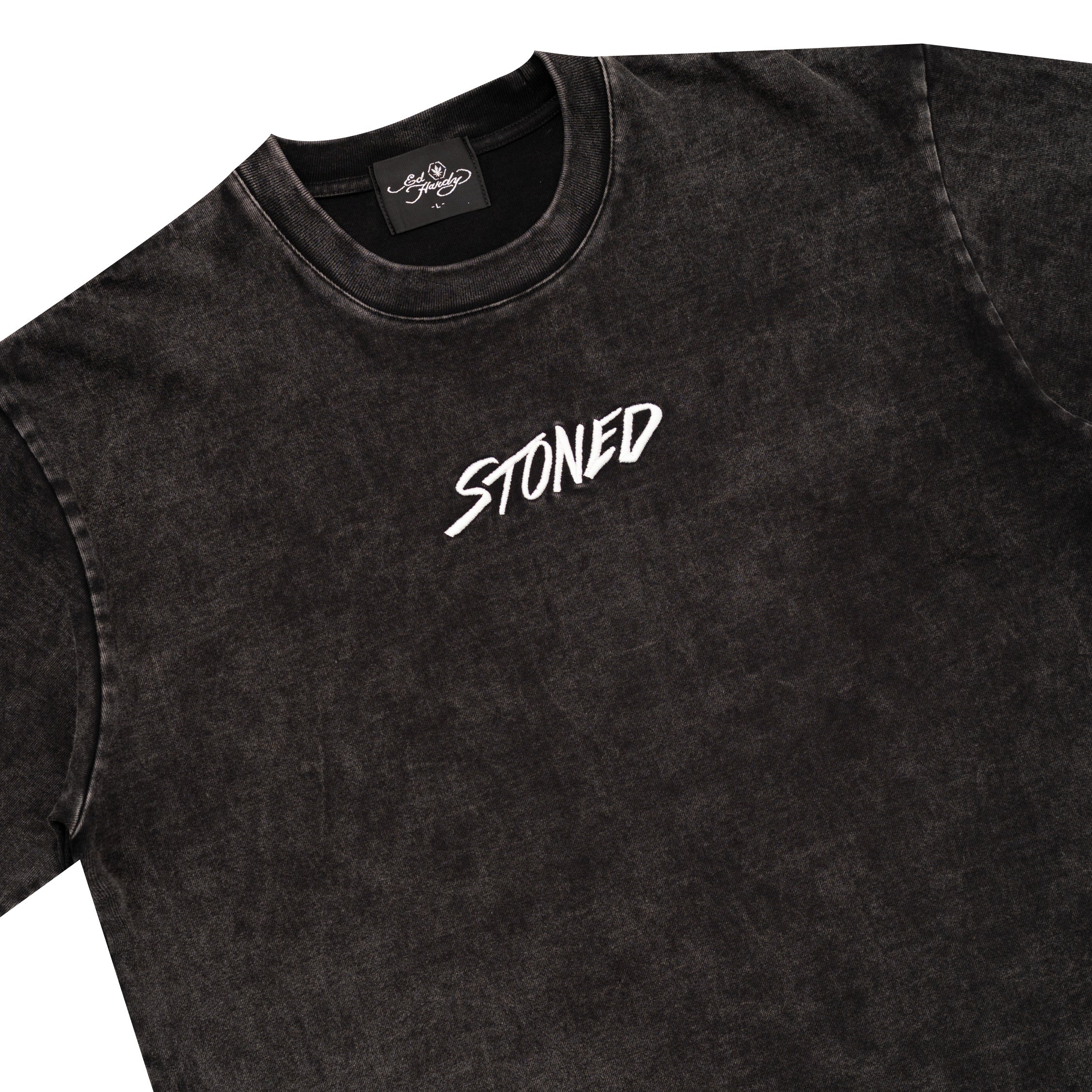 Stoned x Ed Hardy : Brave Hearts Eagle Wash Tee