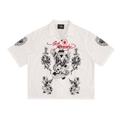 Stoned x Ed Hardy : Tattoo Printed Shirt White