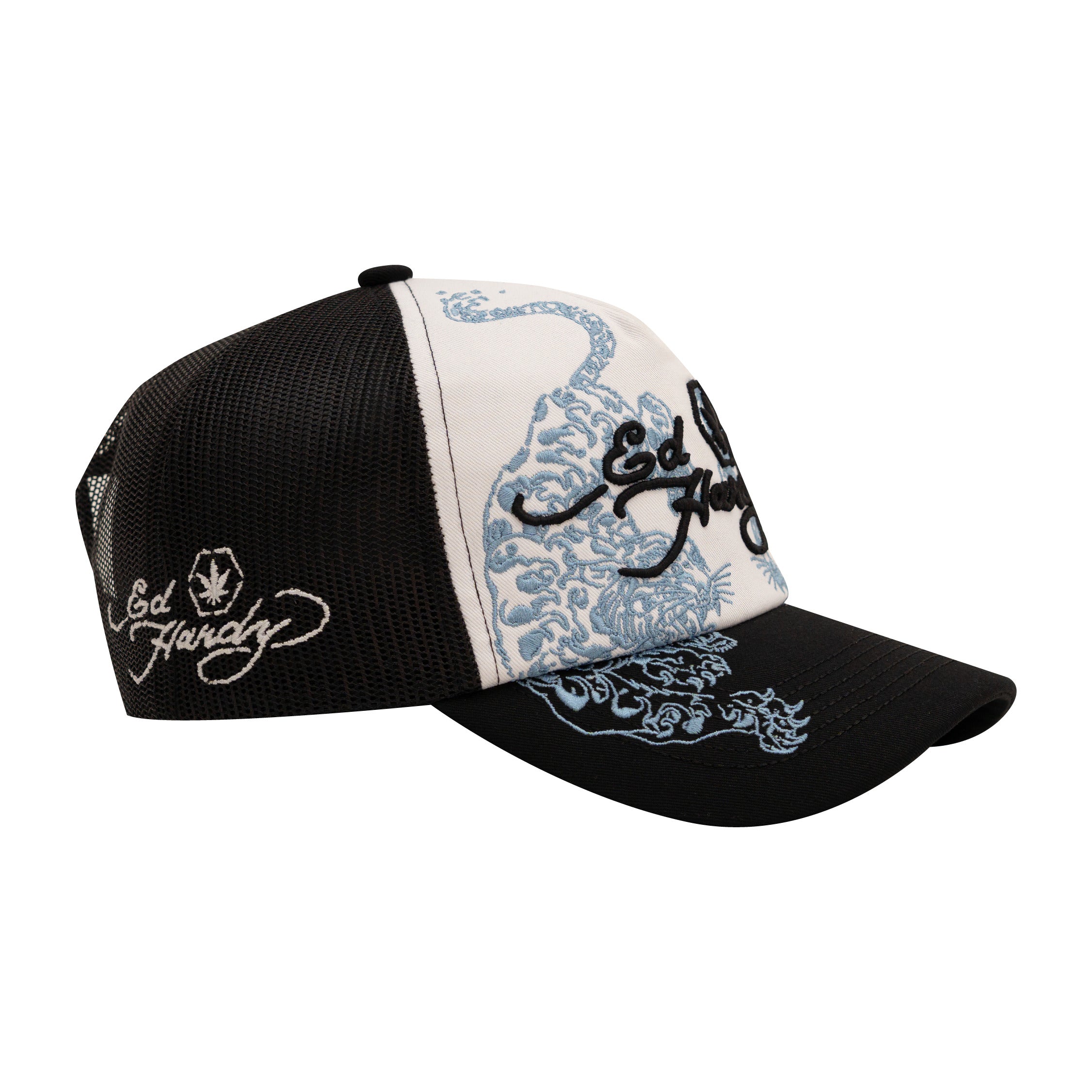 Stoned x Ed Hardy : Double Tiger Trucker Cap