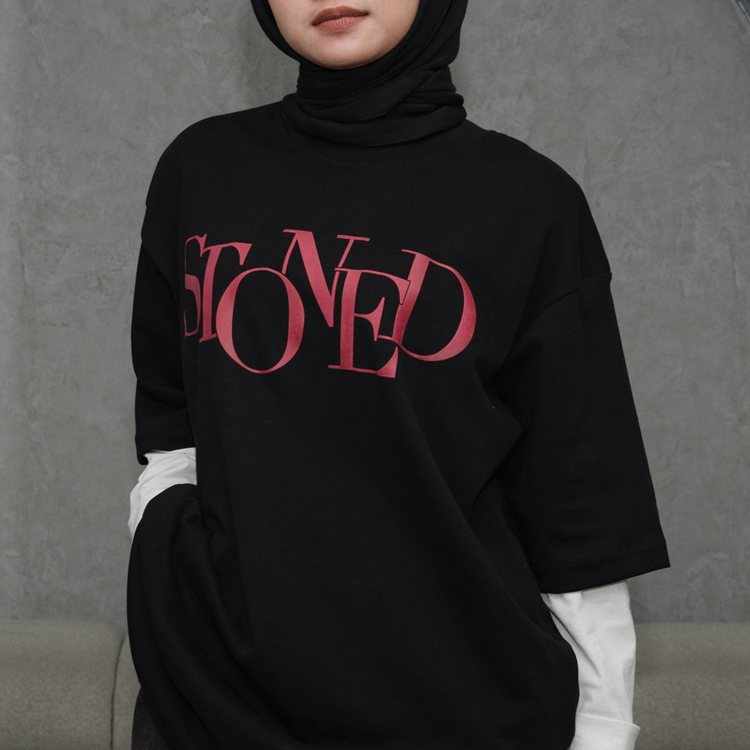 Stoned : Finished Logo Tee Black