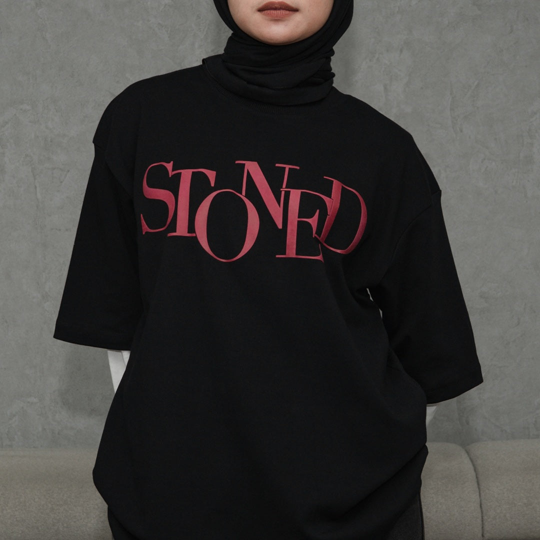 Stoned : Finished Logo Tee Black