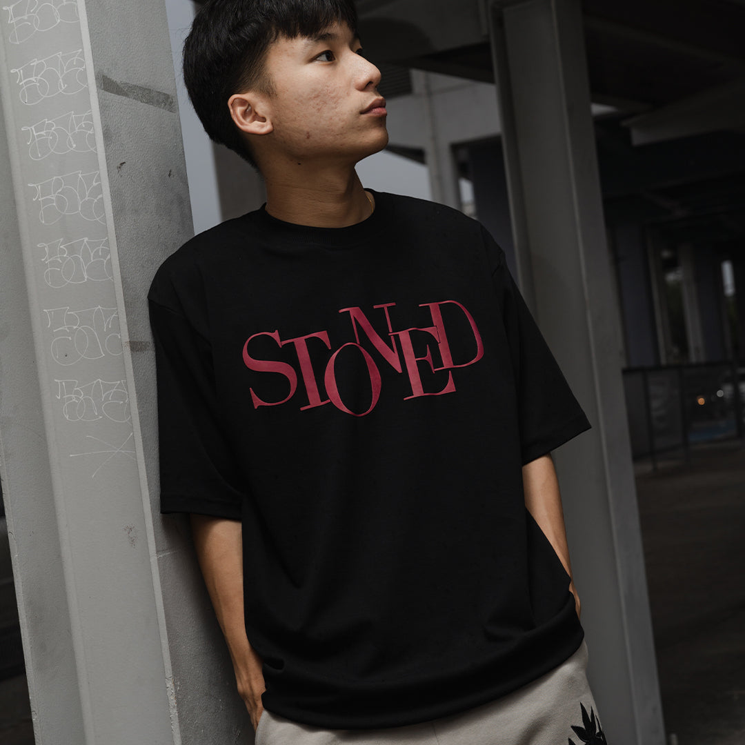 Stoned : Finished Logo Tee Black