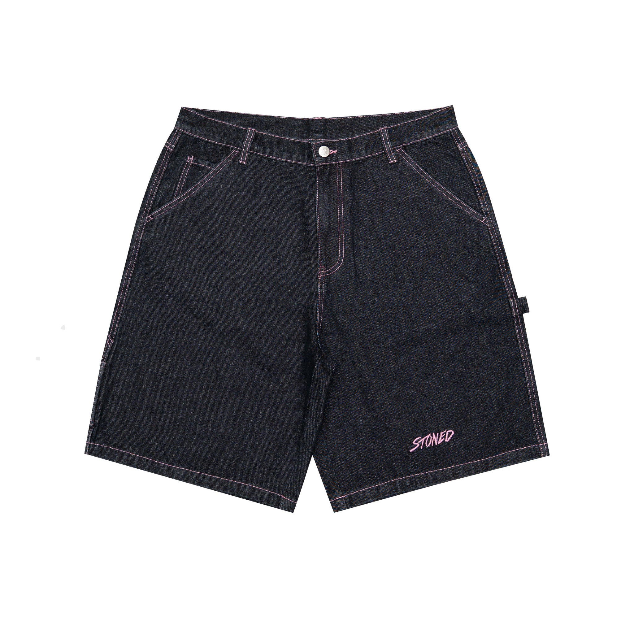 Dark Horse : Oversized Denim Jorts Navy – STONED (M) SDN. BHD