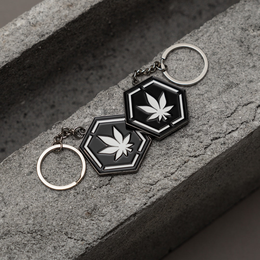 Hexagon Keychain
