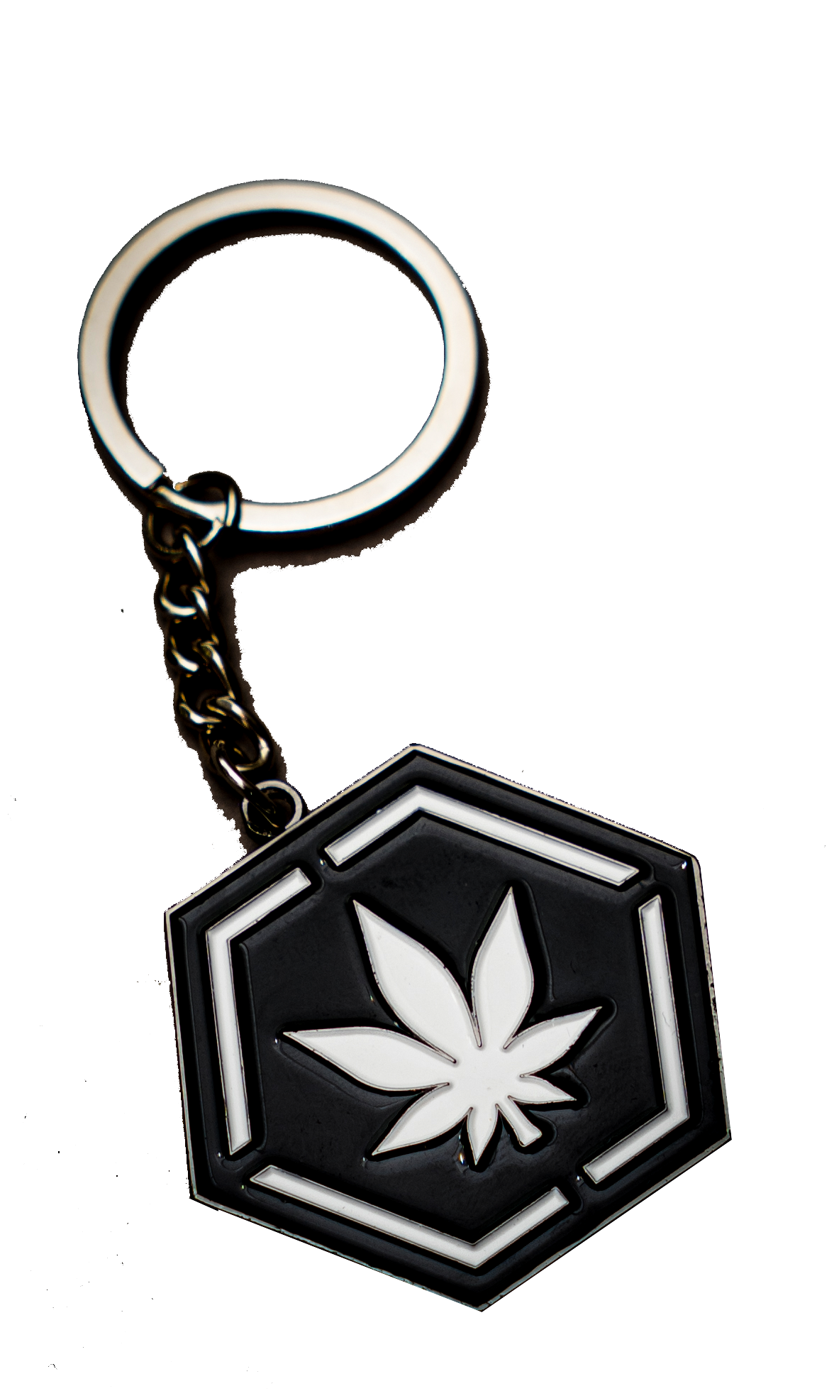 Hexagon Keychain
