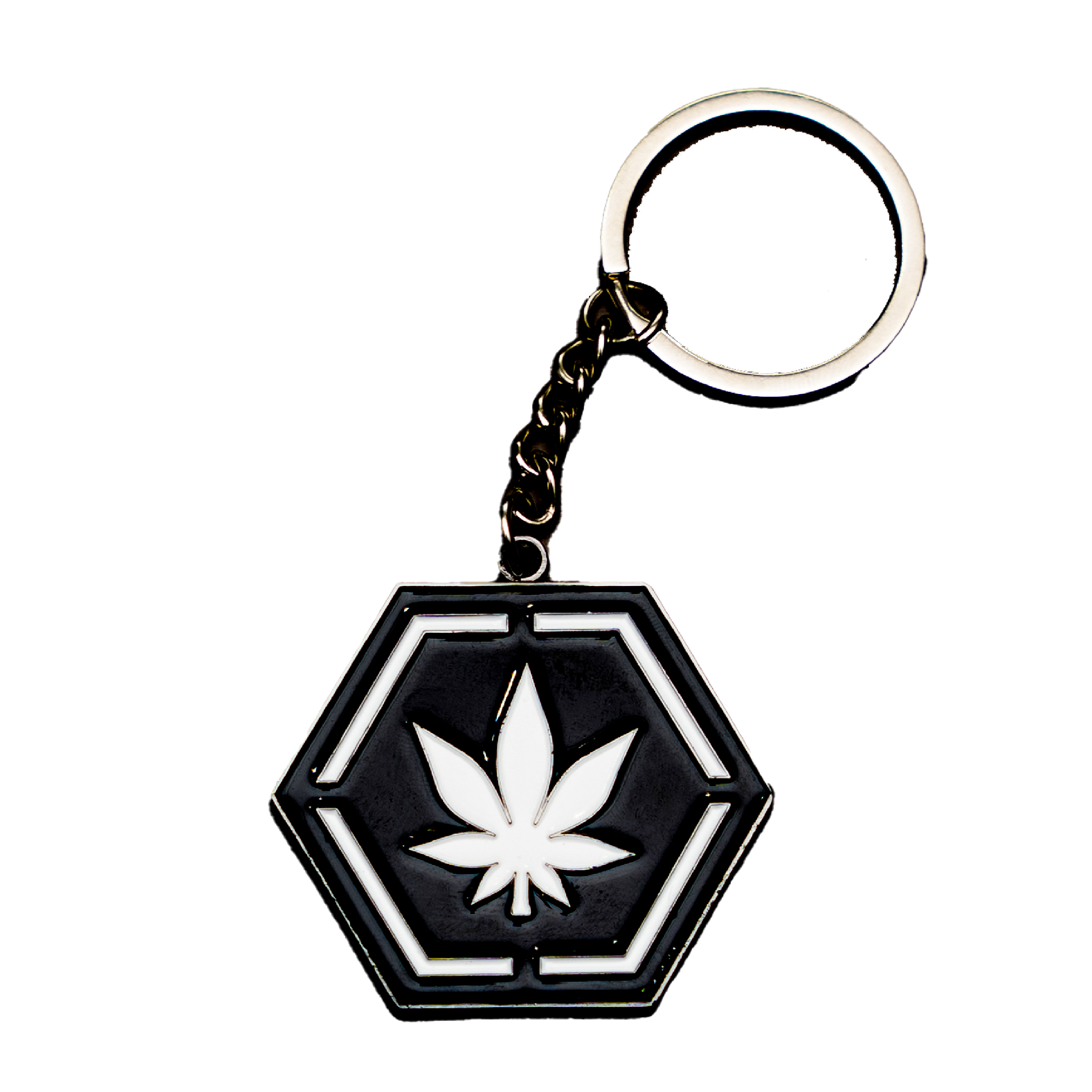Hexagon Keychain