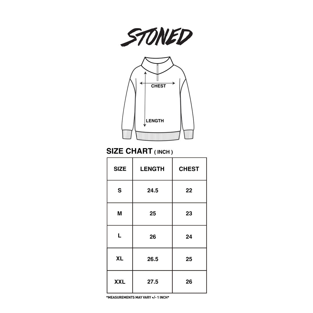 ATC : Half Zipper Sweatshirt black