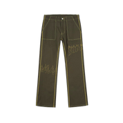 Supplier : Stitch Flare Pants Khaki