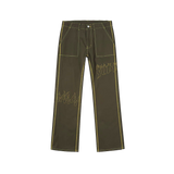 Supplier : Stitch Flare Pants Khaki