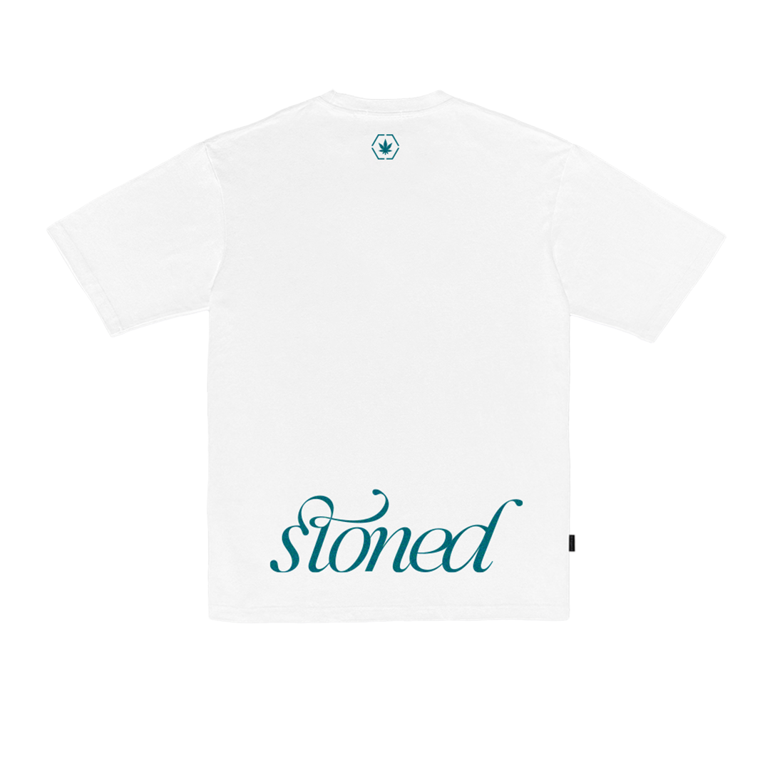 Stoned Blessed : Trilogy Tee White