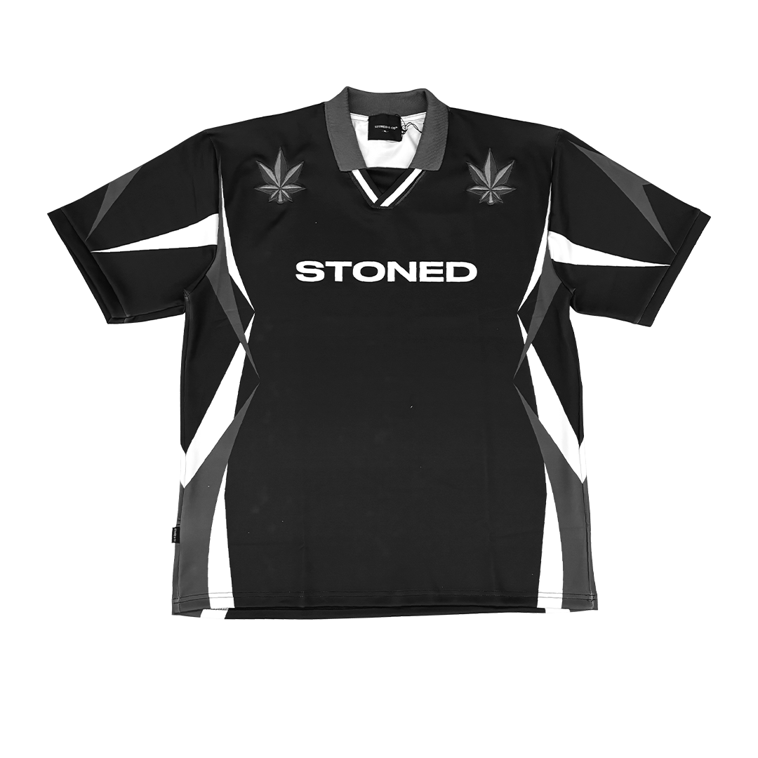 Stoned Classic : Retro UIP Jersey Black Grey
