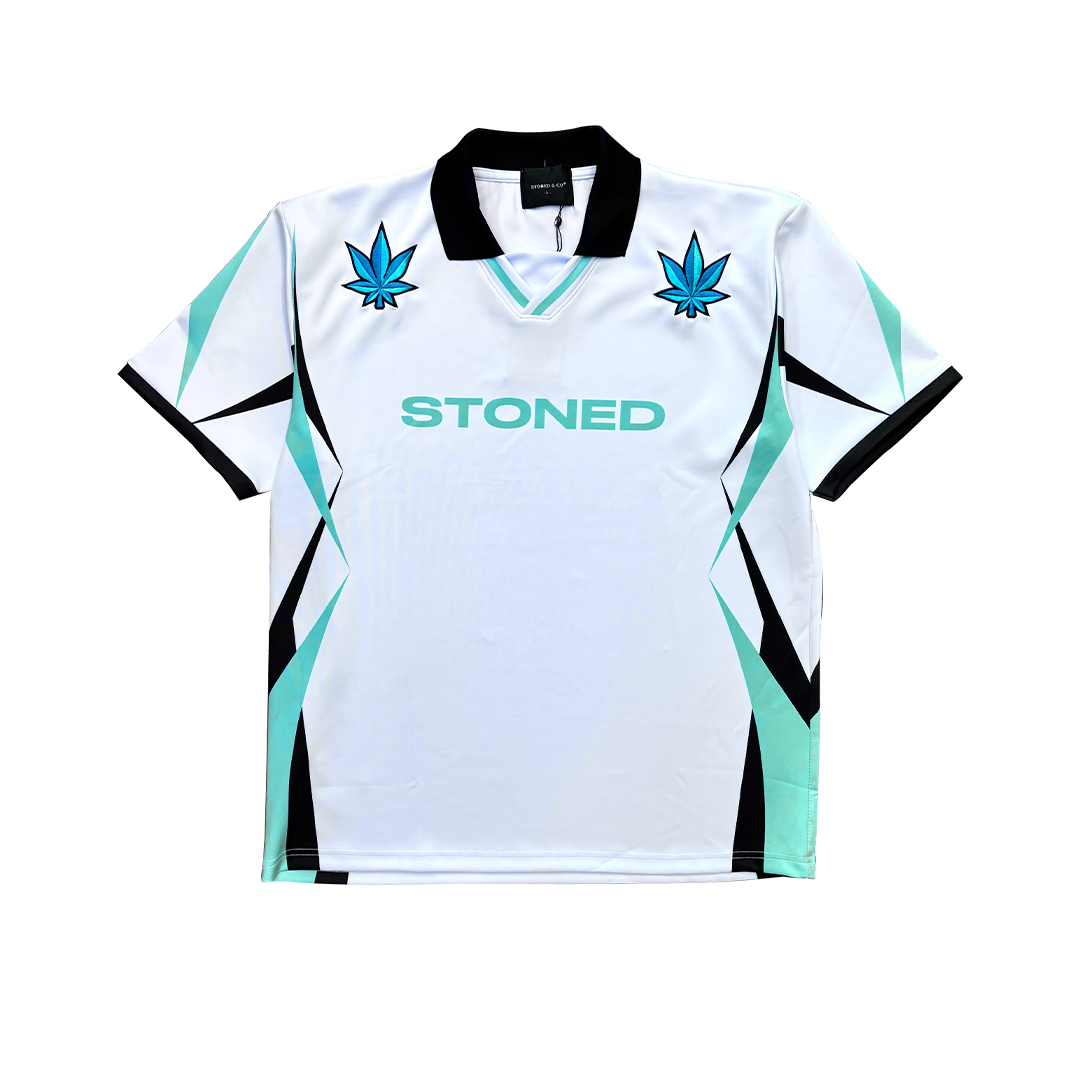 Stoned Classic : Retro UIP Jersey White Tiffany