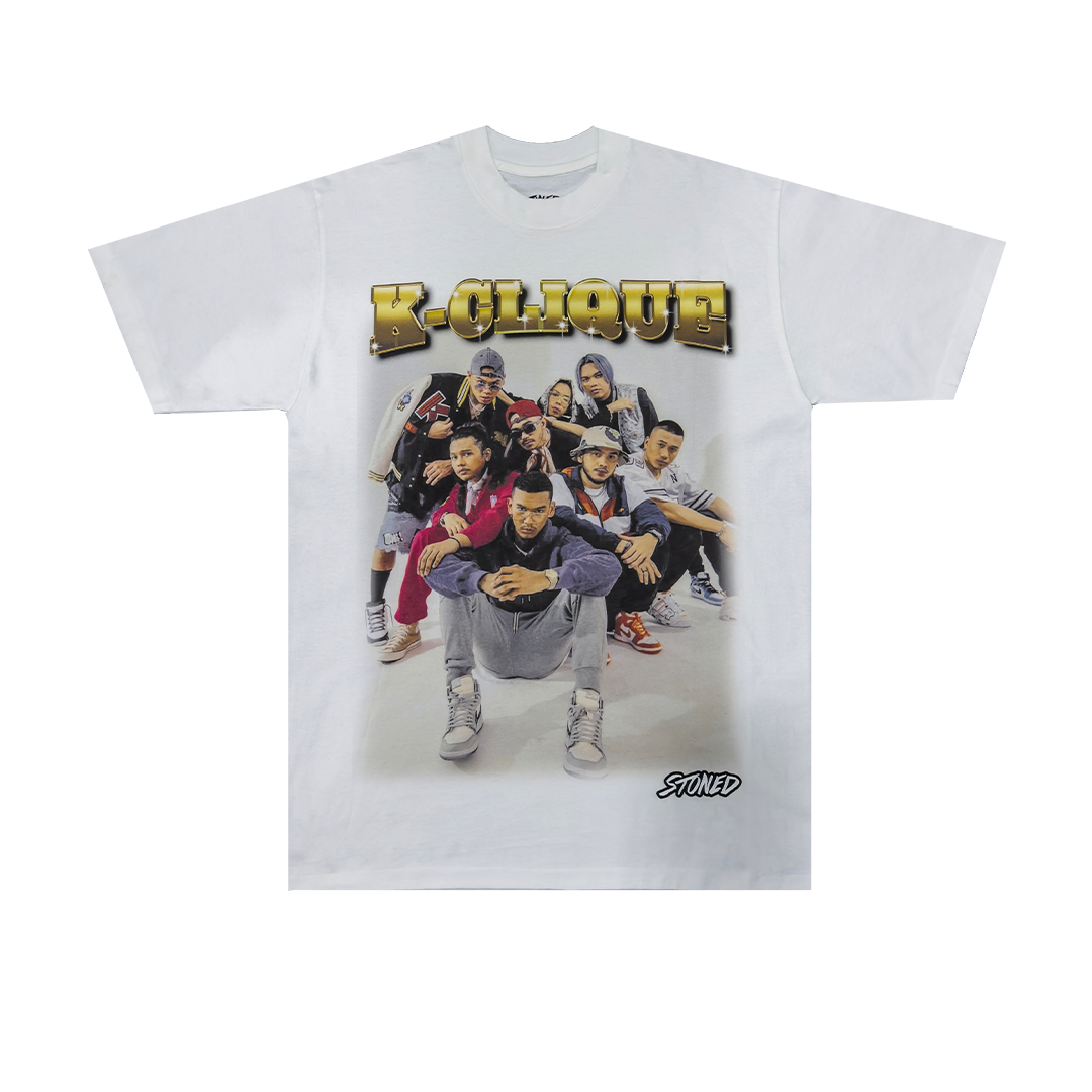 Stoned : K-Clique Tee White