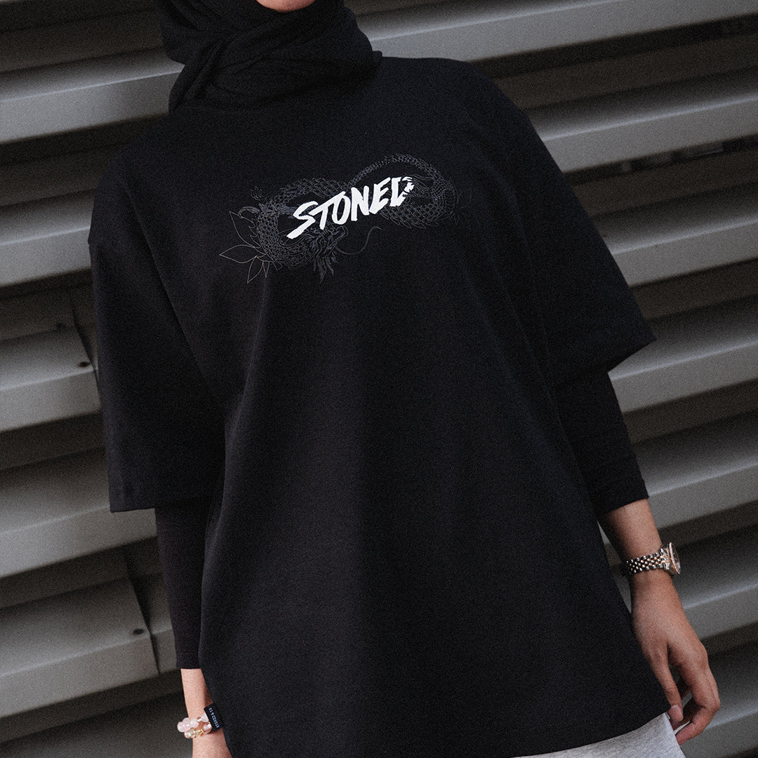 Stoned : Naga Tee V2 Black