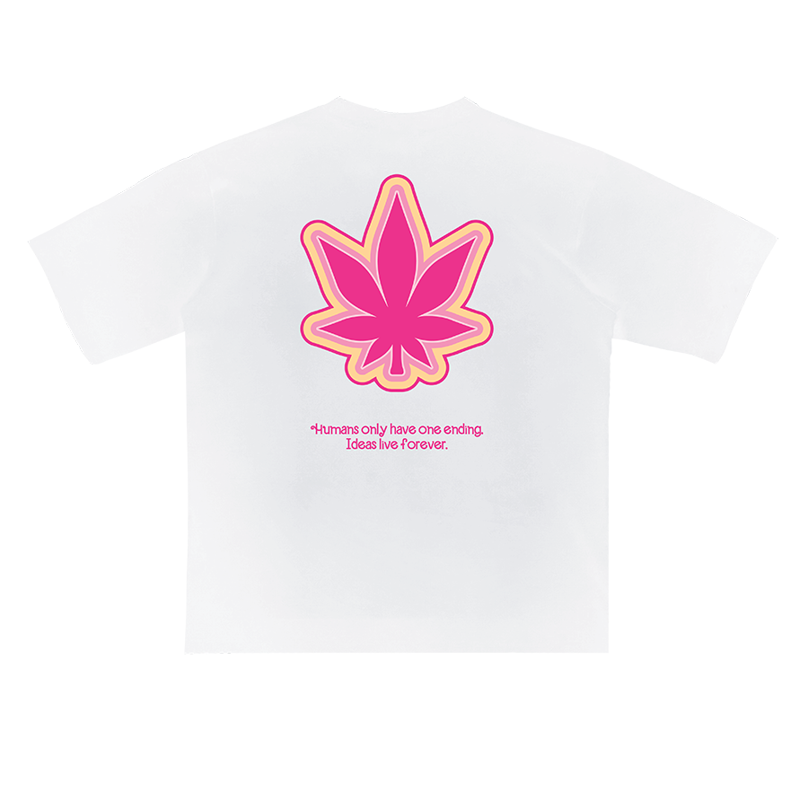 [PRE-ORDER] Stoned : Pink Ending Tee White