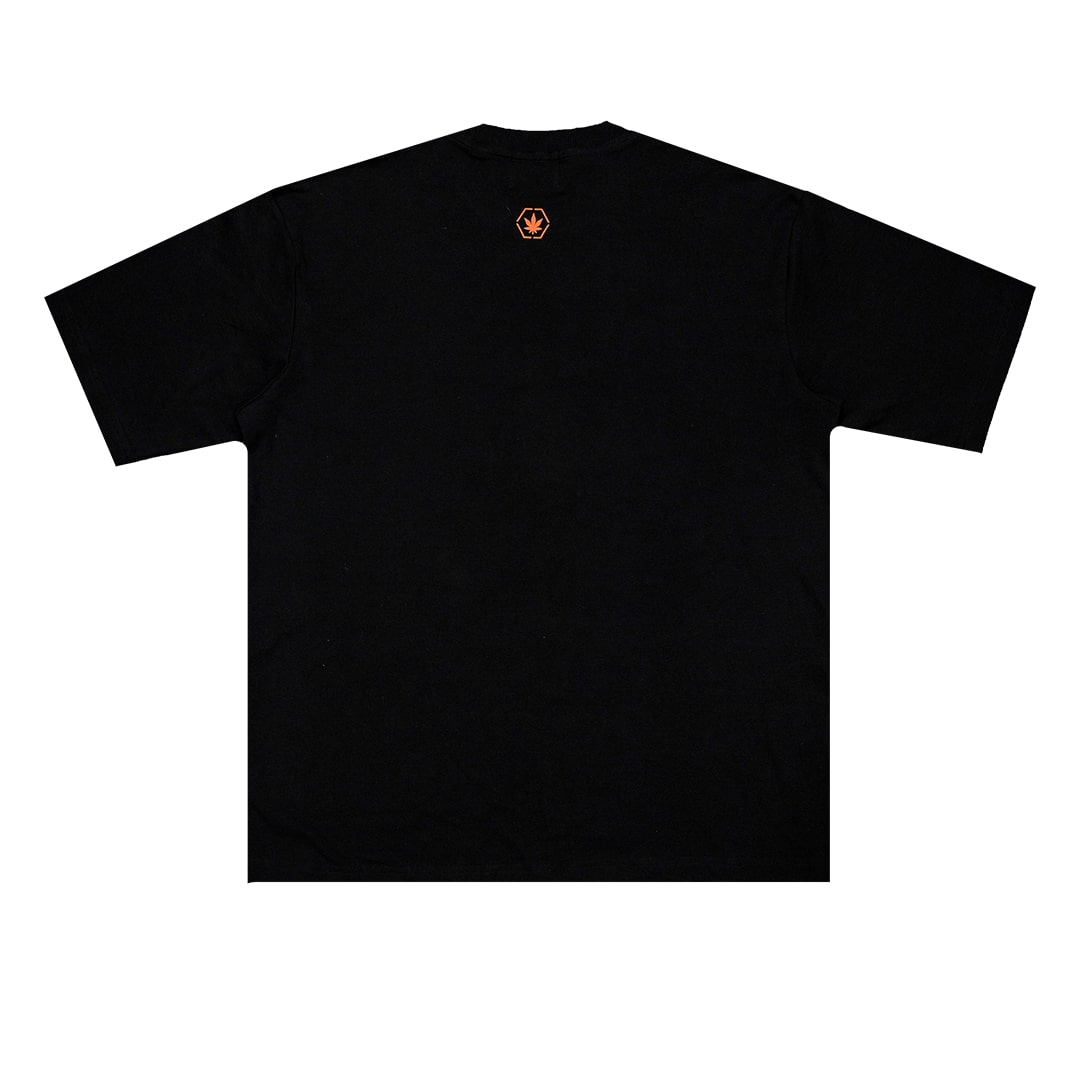 Stoned Retro : Genetic Maple Tee Black