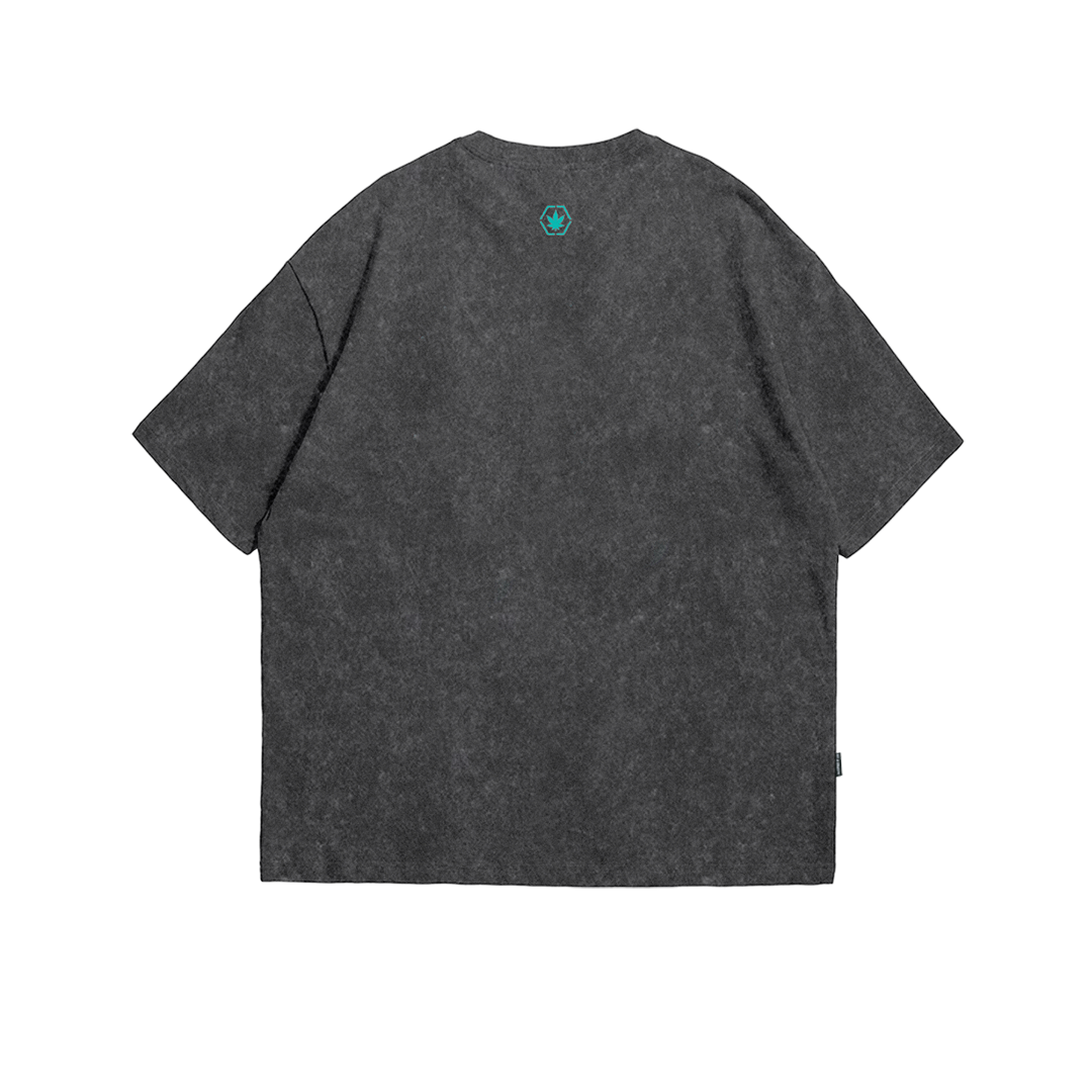 Stoned Rising Naga : Sky High T-Shirt Washed Black