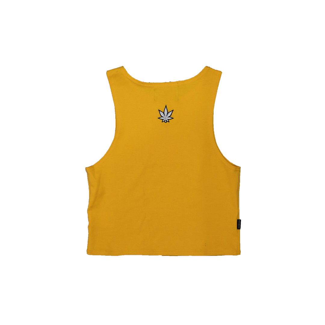 Stoned : Yellow Tank Top