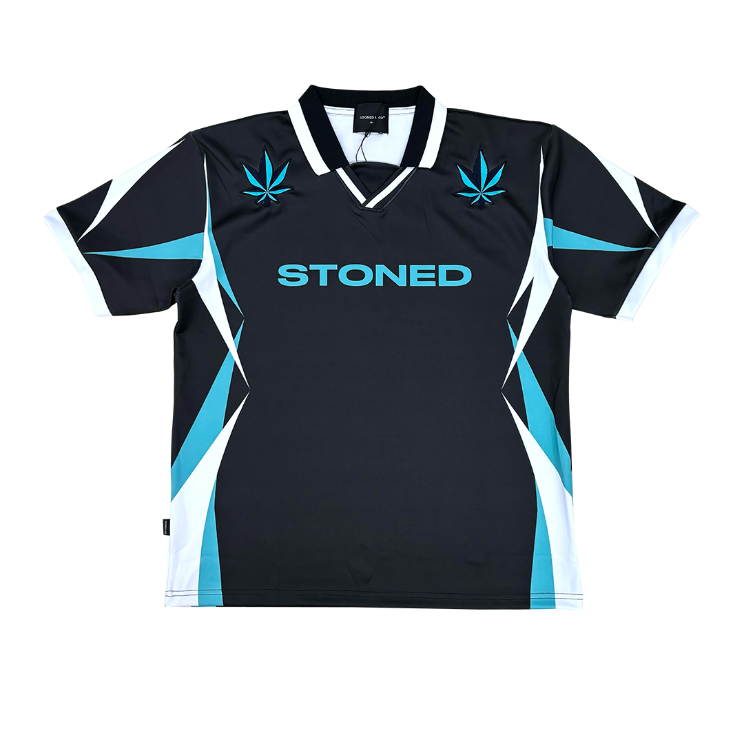 Stoned Classic : Retro UIP Jersey Black Tiffany