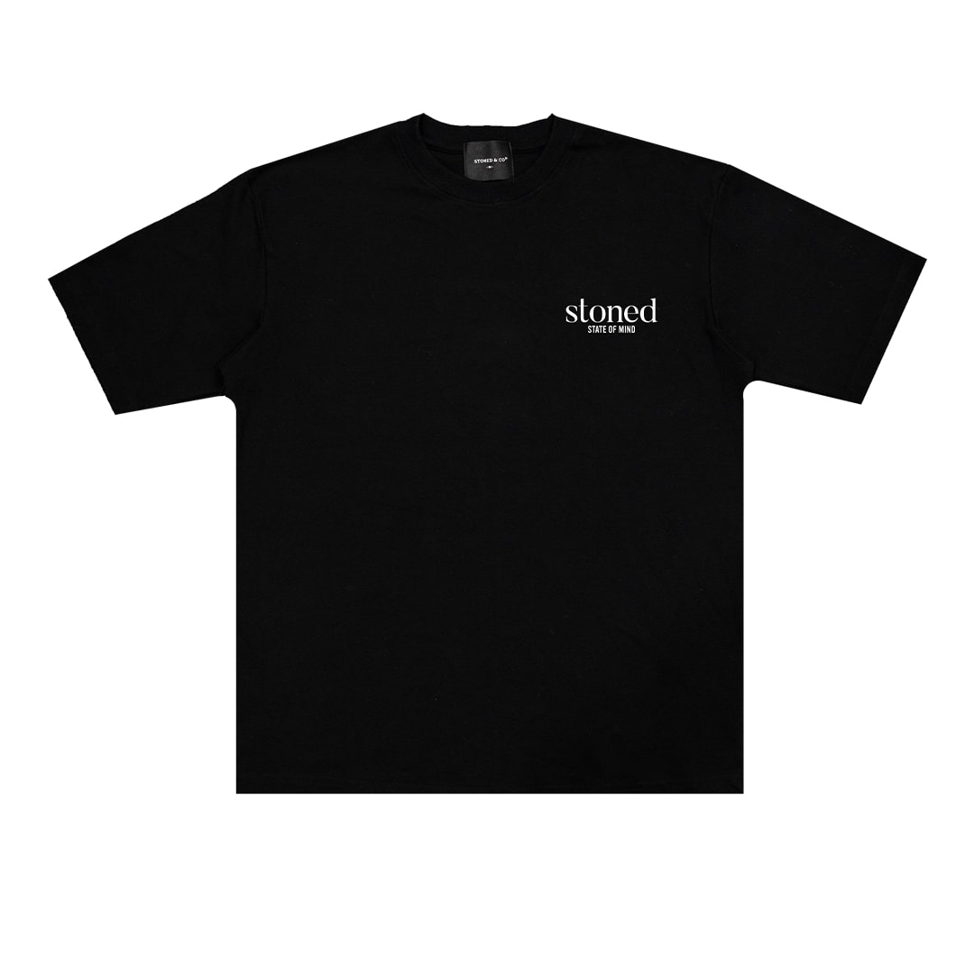 Stoned Originals : Basic Logo Tee Black