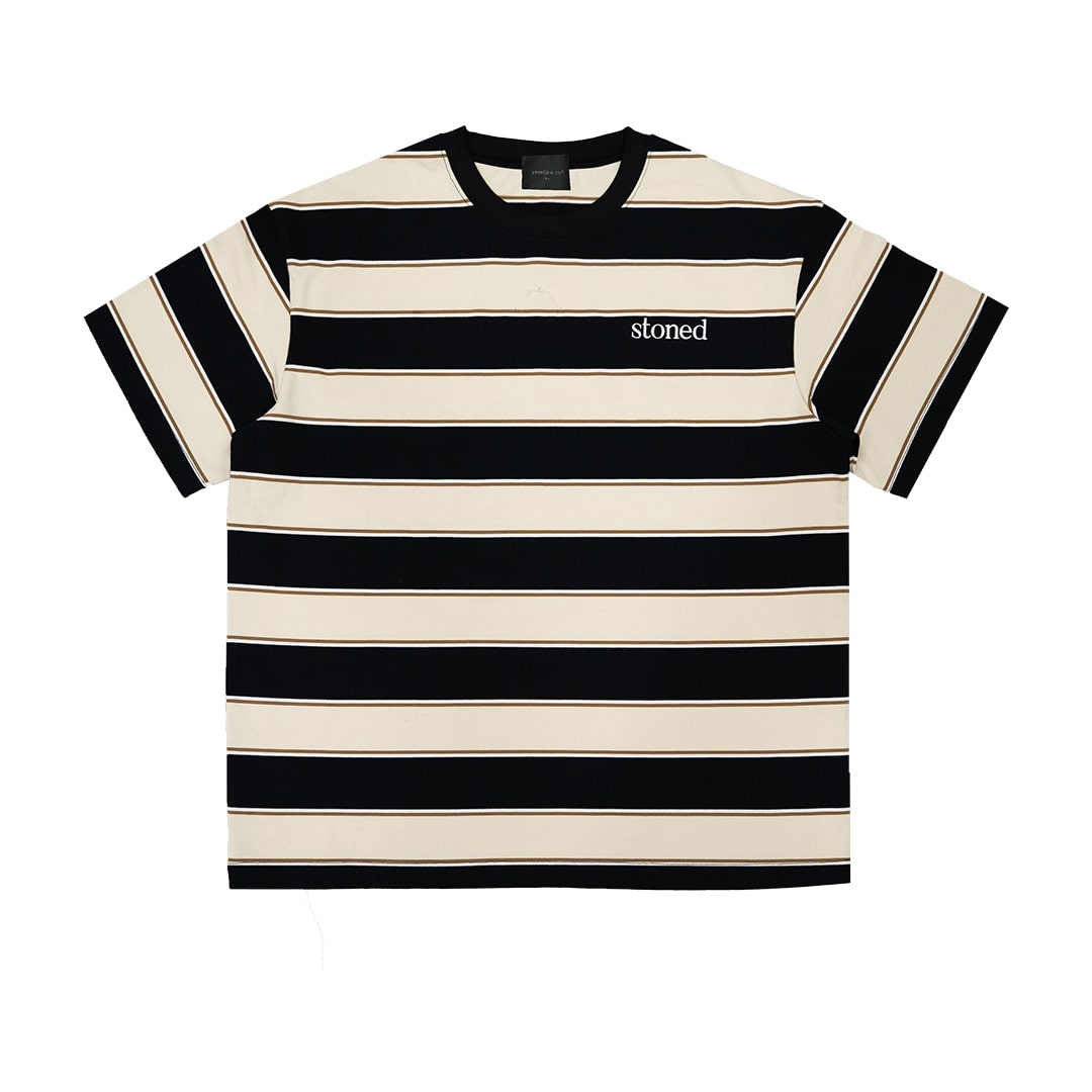 Stoned Originals : Stripes Black/Cream