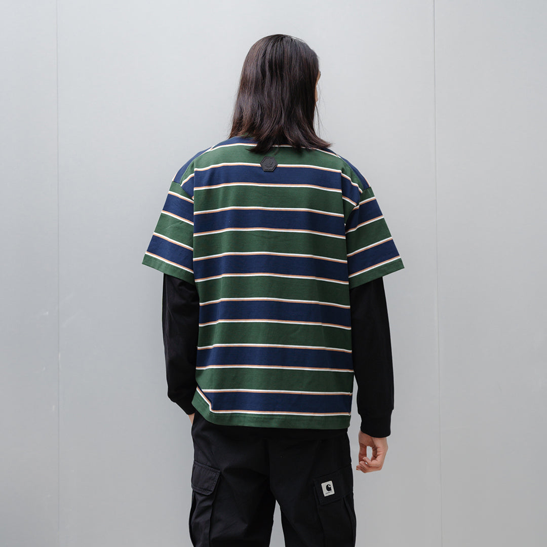 Stoned Originals : Stripes Navy/Green