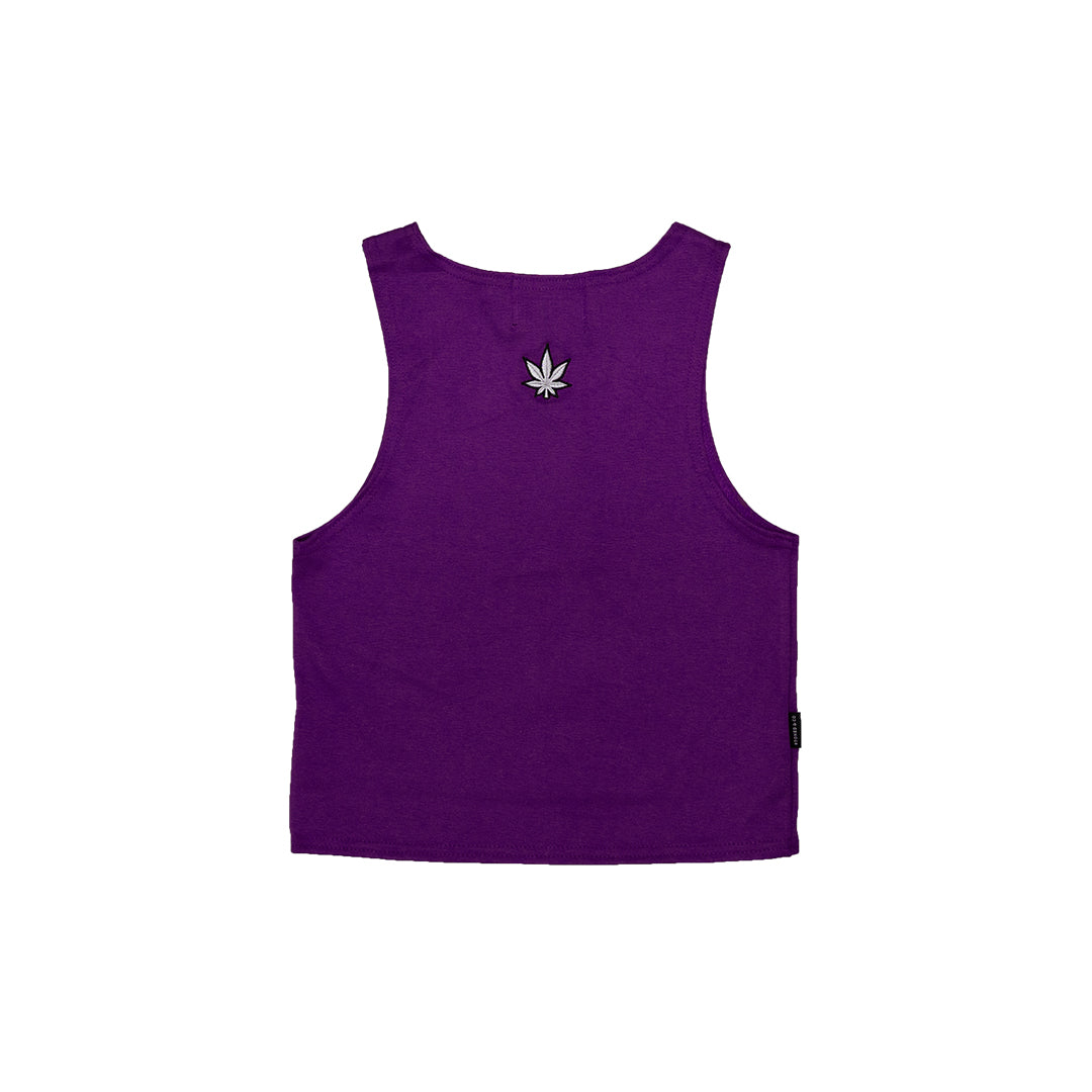 Stoned : Purple Tank Top