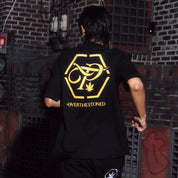 Stoned x OTP : Hexagon Pitchcam Tee Black
