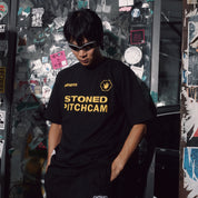 Stoned x OTP : Hexagon Pitchcam Tee Black