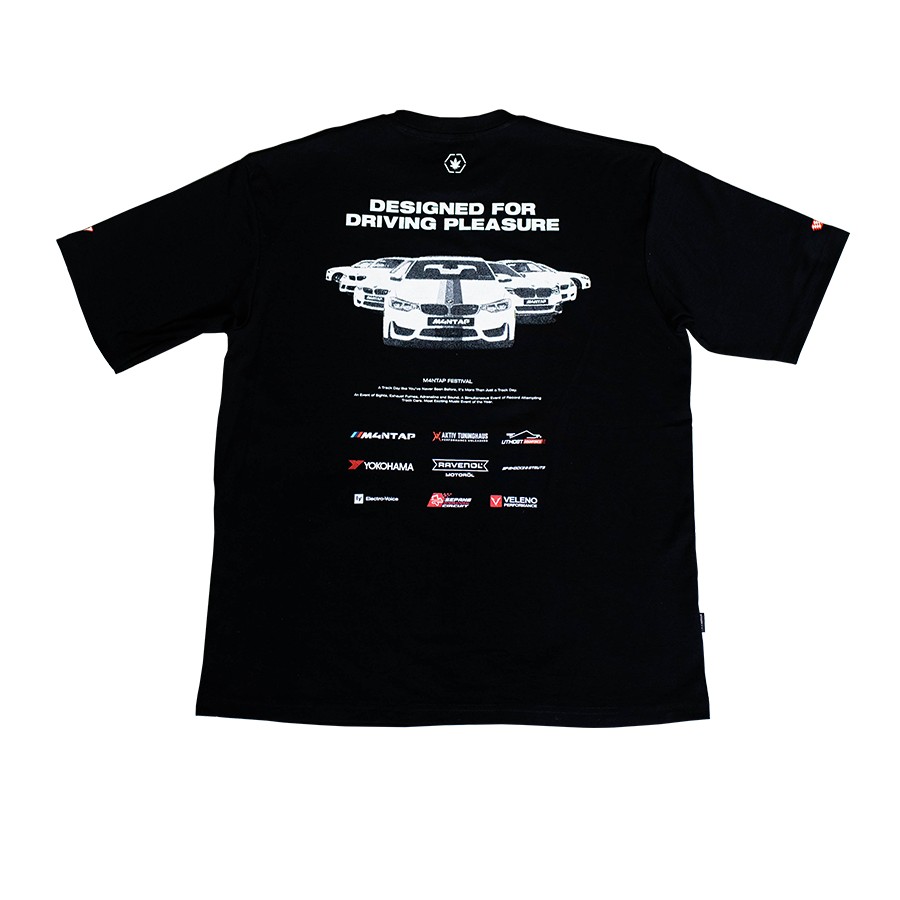 Stoned x M4NTAP : Genetic Tee Black