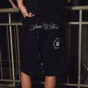 ATC : Sweatpants Shorts Black