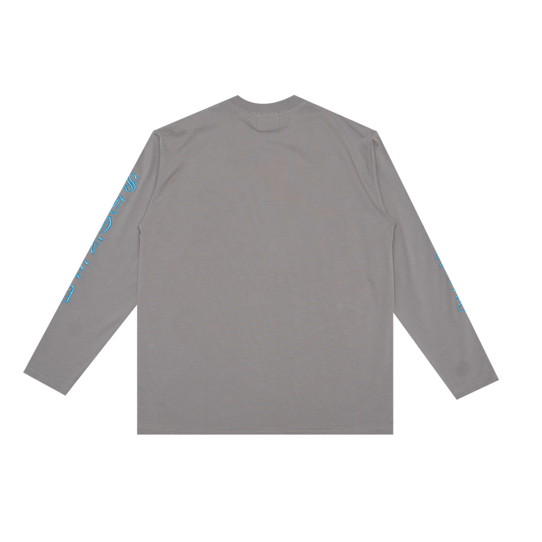 WBB25 : Letter L/S Tee Grey