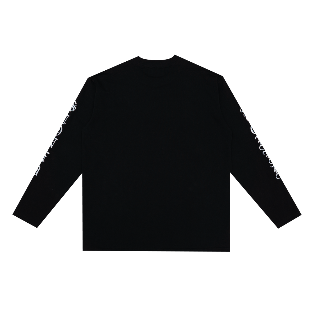 WBB25 : Letter L/S Tee Black
