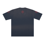 WBB25 : SS Metal Tee Washed Navy