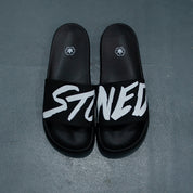WBB : Logo Sandals Black