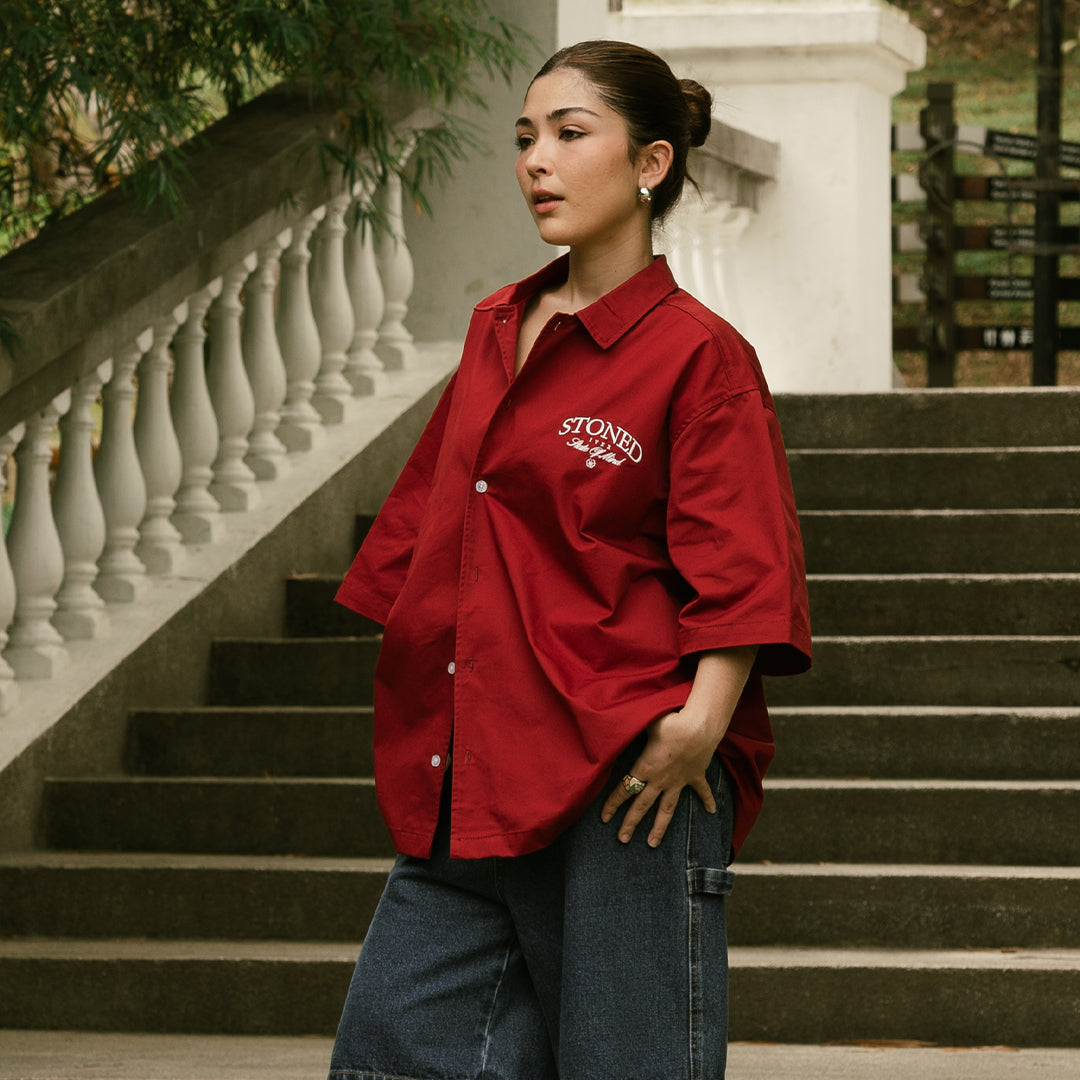 Golden Jade : Workshirt Red