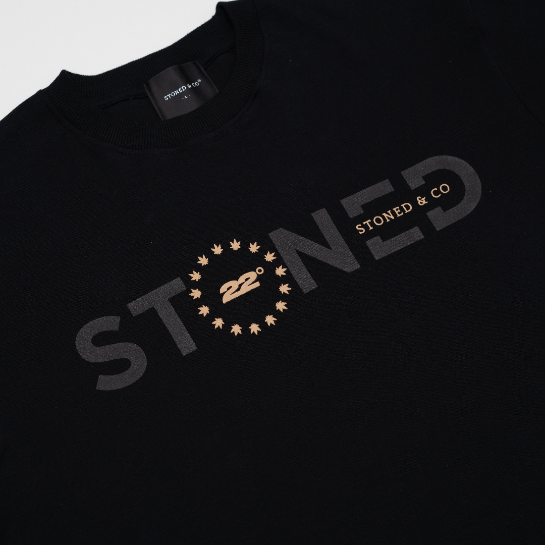 Stoned : Flop Tshirt Black