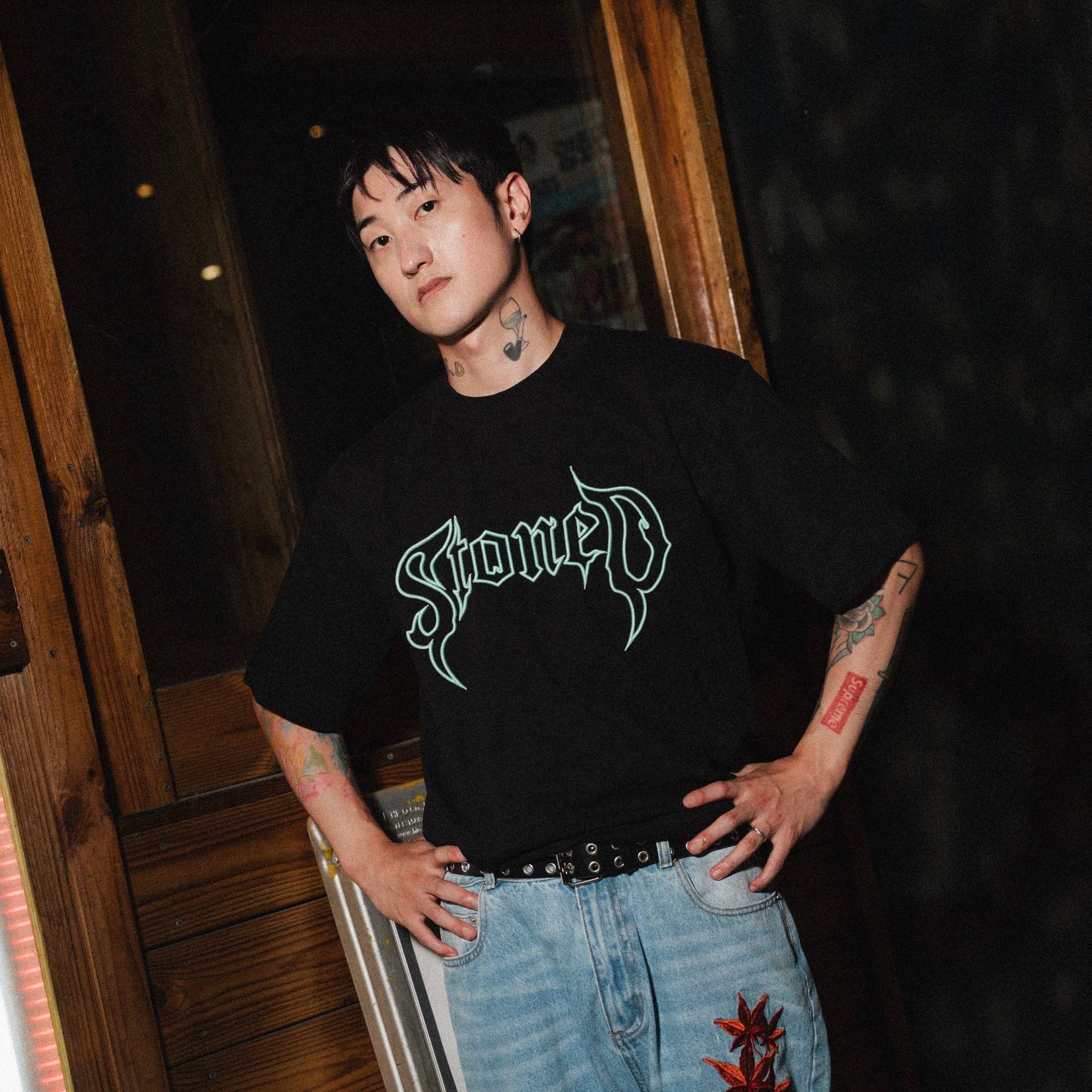 Stoned : Tiffany Conspiracy Tee Black